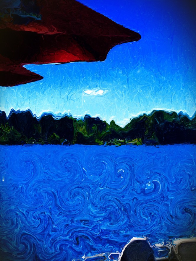lake-umbrella
